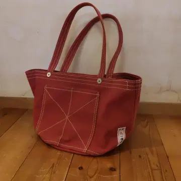 빨간색 토트백 교토 이치자 신사부로