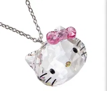 Swarovski 헬로키티 목걸이 스와로브스키