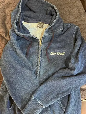 간크라프트 럭키 립 인디고 지퍼 후드티 M