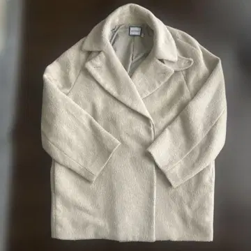 MOUSSY 아이보리 베이지 코트 3way 옷깃