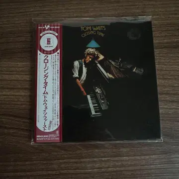 클로징 타임 톰 웨이츠 tom waits CD 종이 자켓