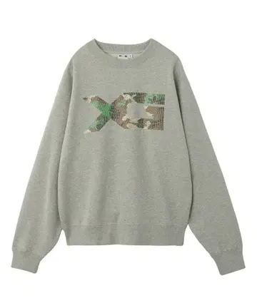 M [ 새상품 ] 배송비 포함 XGIRL 엑스걸 맨투맨 큐빅