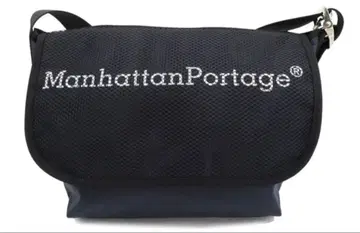 맨하탄 포티지 숄더백 블랙