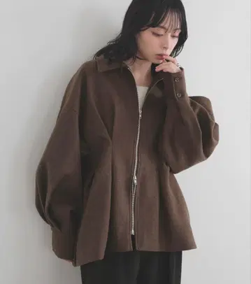 lian 허리 턱 블루종