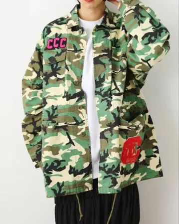 RODEO CROWNS WIDE BOWL 밀리터리 자켓 카모플라쥬