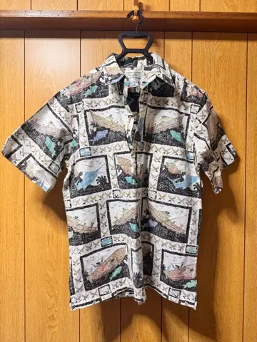레인스푸너 알로하 셔츠 디에트리히 발레즈 컬렉션 L 사이즈