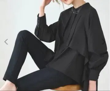 RUIRUE BOUTIQUE 루일 에 부티크 블라우스 S 블랙