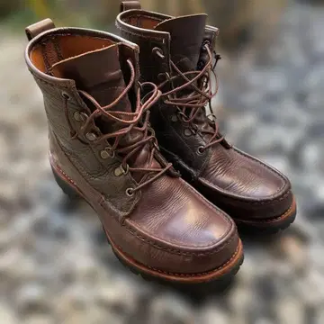 러셀 모카신 워크 부츠 더블 범프 사양 US7 하프 E