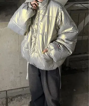 2way 리버서블 충전솜 블루종