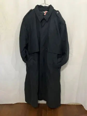 미국제 남성용 XL 퀼팅 트렌치코트