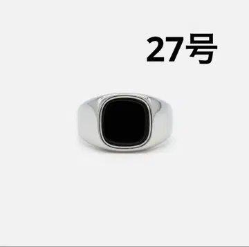 13lue Black rounded ring push ring 세트