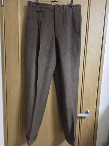 papas 파파스 브라운 슬랙스 남성용