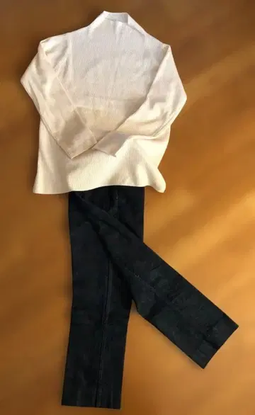 스웨터, ZARA 데님 팬츠 세트