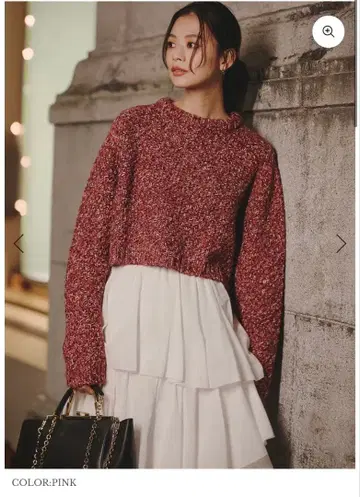 [ anuans ] 믹스얀 니트탑