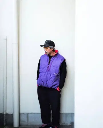 Cloveru Urban Reversible Vest Purple Red