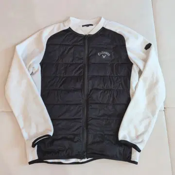 Callaway 집업 블루종 화이트/블랙