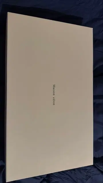 메종 셀론 블랙 롱 부츠