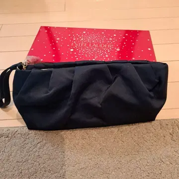 ESTEE LAUDER 네이비 파우치 리사이클 소재