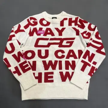 미사용 골프 CPG 니트 스웨터