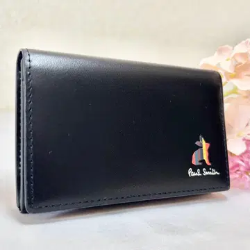 [ 새상품 ] 폴스미스 마케트리 스트라이프 토끼 명함지갑 카드 케이스