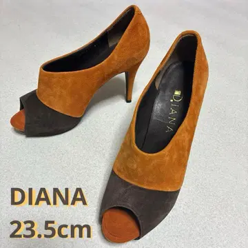 다이애나 바이컬러 오픈토 힐