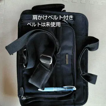 비즈니스 백 블랙 A4 파일 수납 가능