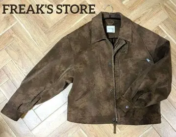 FREAK'S STORE 페이드 가공 레바렛 블루종