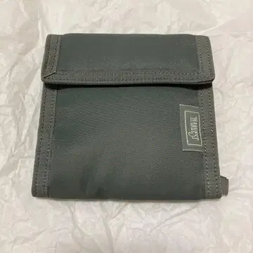 HARVEST LABEL 3단 폴더형 지갑 모스그린