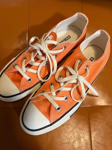컨버스 CONVERSE ALL STAR 스니커즈 23cm 오렌지