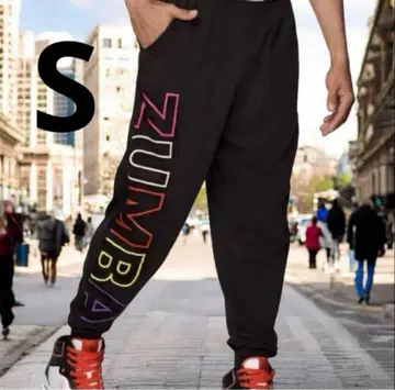 허리밴딩으로 쾌적한 착용감, 줌바 로고가 돋보이는 조거 팬츠 S 사이즈