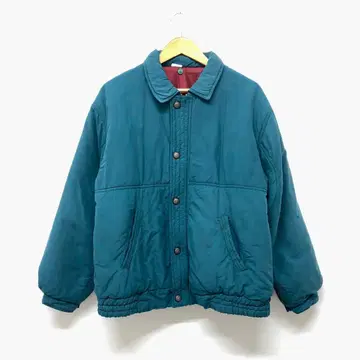 [유로 구제 의류] 80's 빈티지 패딩 자켓 터콰이즈 블루