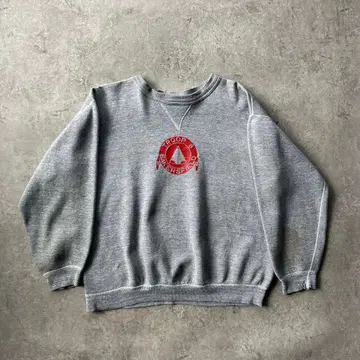 60s 러셀 애슬레틱 빈티지 맨투맨 USA제 그레이 앞V