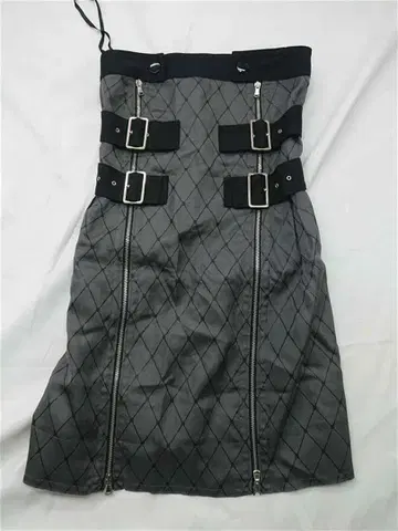 마크 바이 마크 제이콥스 버클 디자인 스커트 그레이