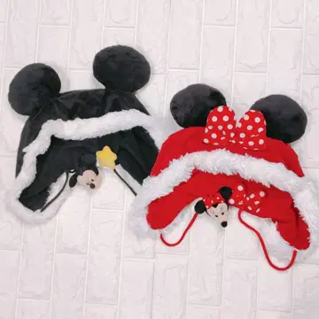 디즈니 크리스마스 미니 미키 팬캡