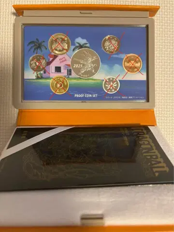 드래곤볼 40주년 기념 증명 주화 세트