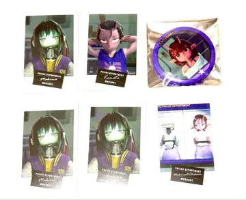 밀키 서브웨이전 마그샷 축광 캔뱃지