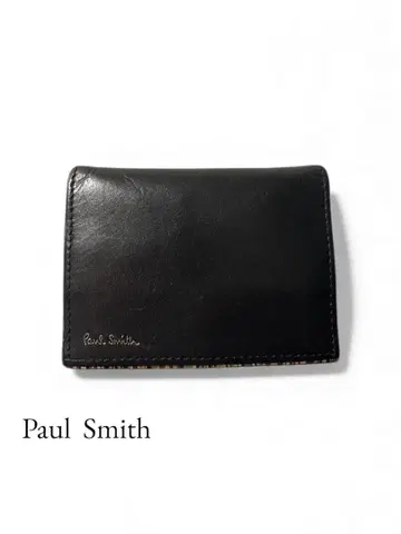 Paul Smith 블랙 이단 접이식 지갑