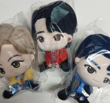 제일복권 미세스 A상 봉제 인형 마스코트 3종 컴플리트 세트