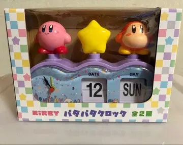 별의 커비 파타파타 클락 알람 시계 일력 달력