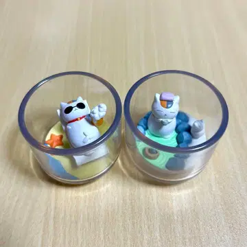 나츠메 우인장 냥코 선생님 사계절 테라리움 가챠가챠 여름 겨울