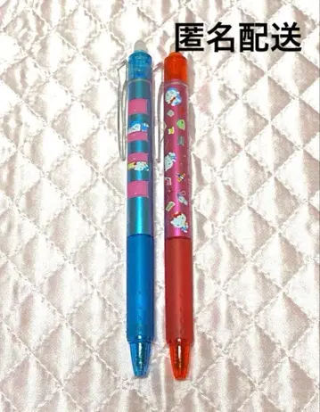 헬로키티 도라에몽 프릭션 2개 세트 헤이세이 레트로 콜라보 상품 레어