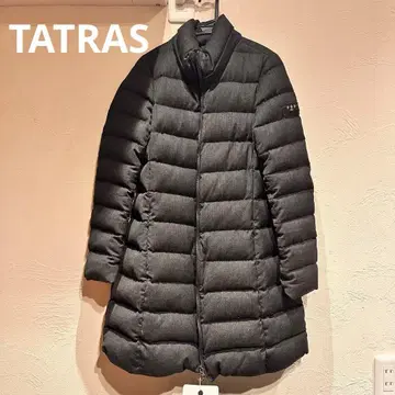TATRAS 다운 자켓 미들 기장 블랙 S 사이즈