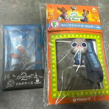 주토피아2 F상 러버 마스코트 키링 H상 멀티 케이스 주디