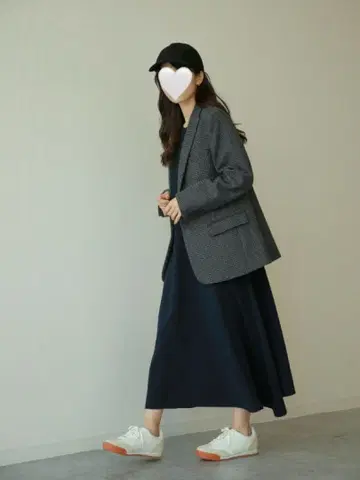 UNIQLO 체크 무늬 테일러드 자켓 그레이 미사용 새상품