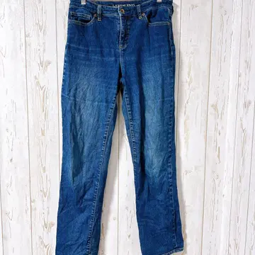 Lands' End 다크 블루 데님 팬츠 당일 발송