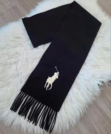 새상품급 랄프 로렌 머플러 캐시미어, 라무울