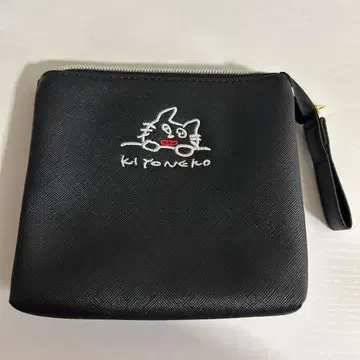 키요 고양이 파우치 블랙