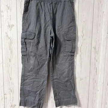 PLACE 그레이 카고 팬츠 12H 여성용 남성용 당일 발송