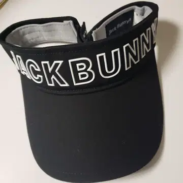 Jack Bunny 블랙 바이저