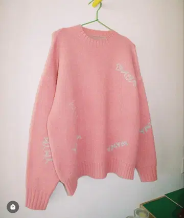 YMYM 핑크 긴팔 스웨터